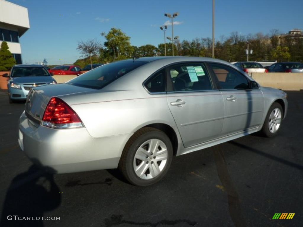 2011 Impala LS - Silver Ice Metallic / Ebony photo #10