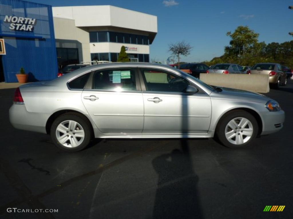 2011 Impala LS - Silver Ice Metallic / Ebony photo #11