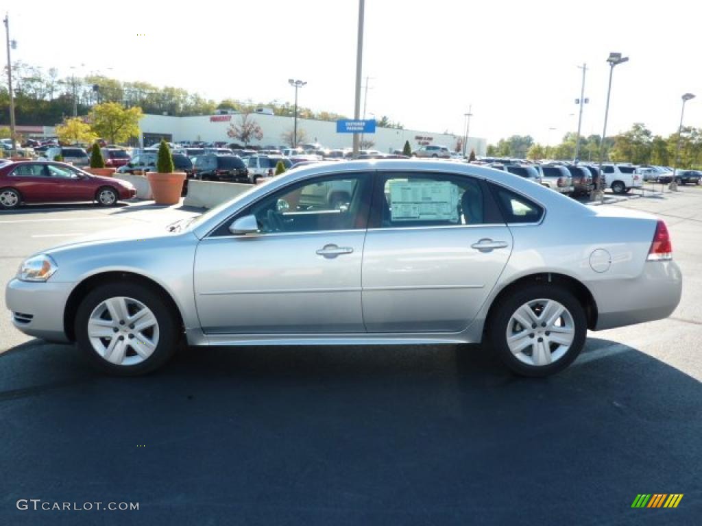 2011 Impala LS - Silver Ice Metallic / Ebony photo #4