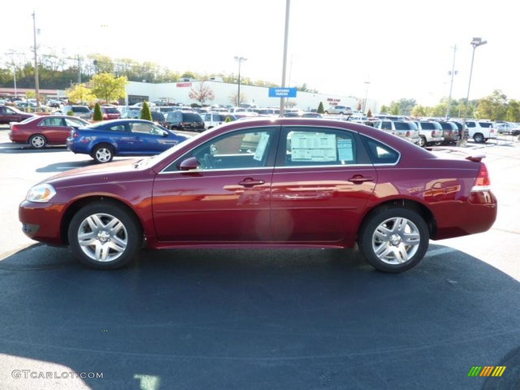 2011 Impala LT - Red Jewel Tintcoat / Ebony photo #4