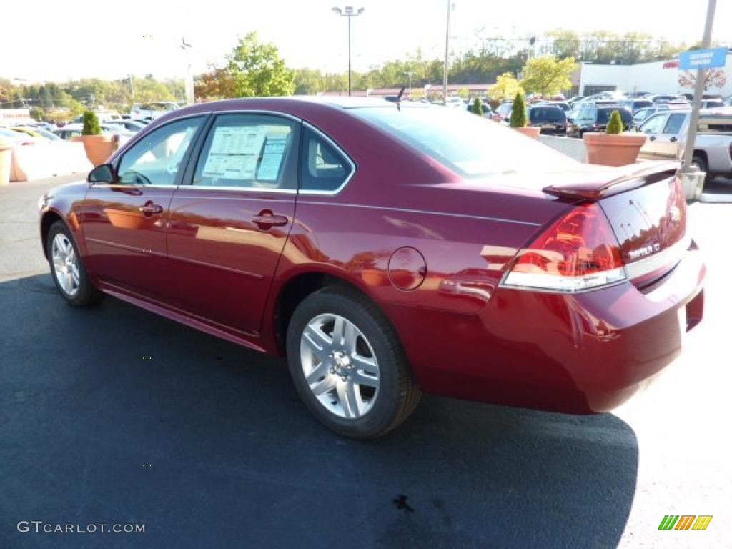 2011 Impala LT - Red Jewel Tintcoat / Ebony photo #5