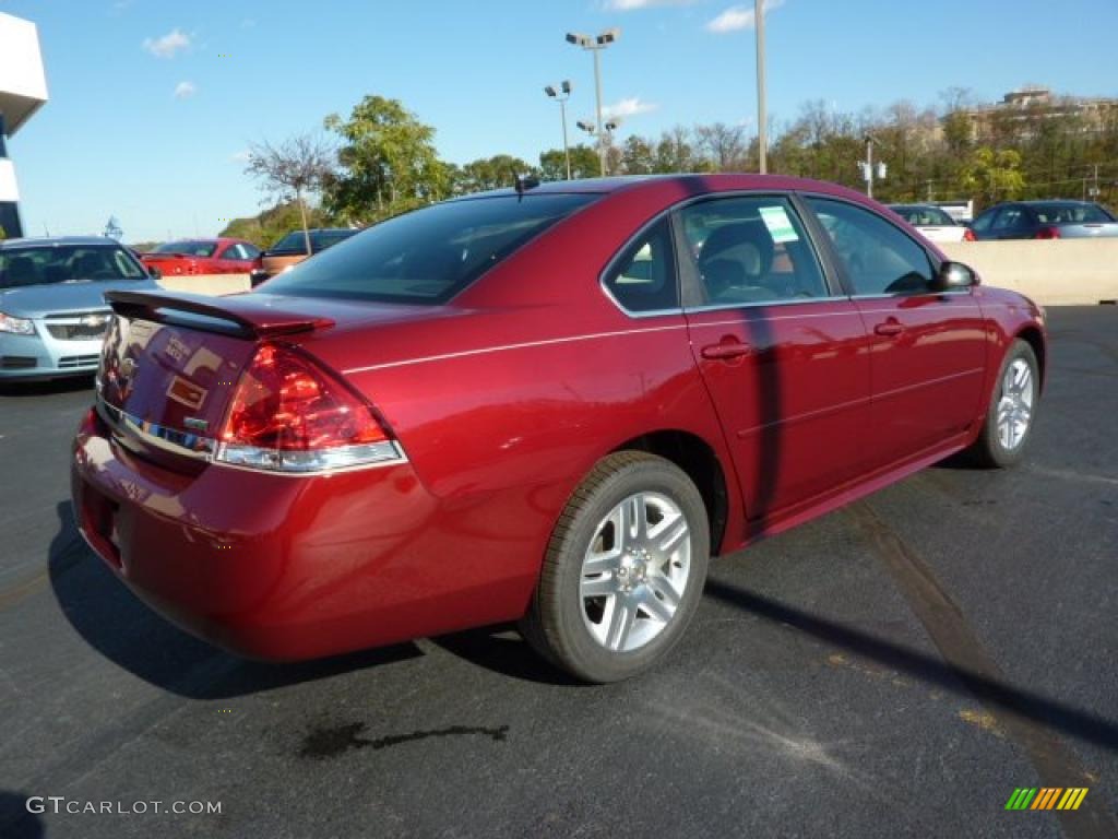2011 Impala LT - Red Jewel Tintcoat / Ebony photo #10