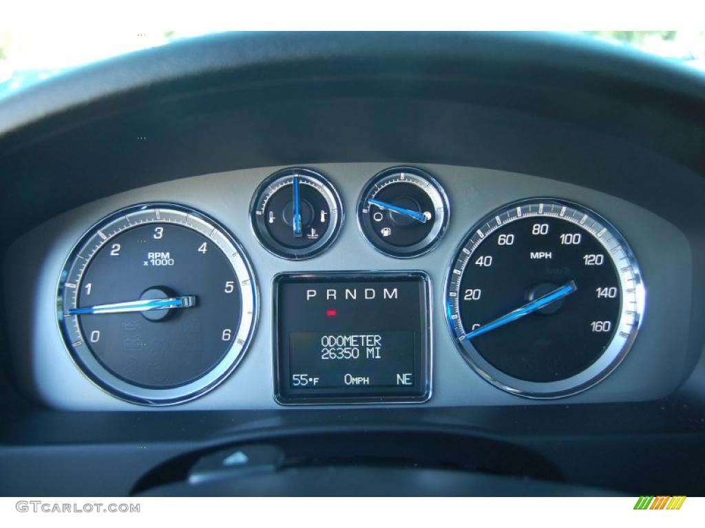 2009 Cadillac Escalade EXT AWD Gauges Photo #37728251