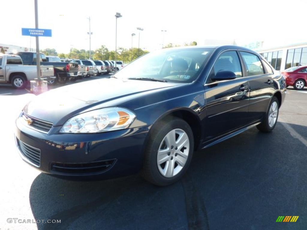 2011 Impala LS - Imperial Blue Metallic / Ebony photo #3
