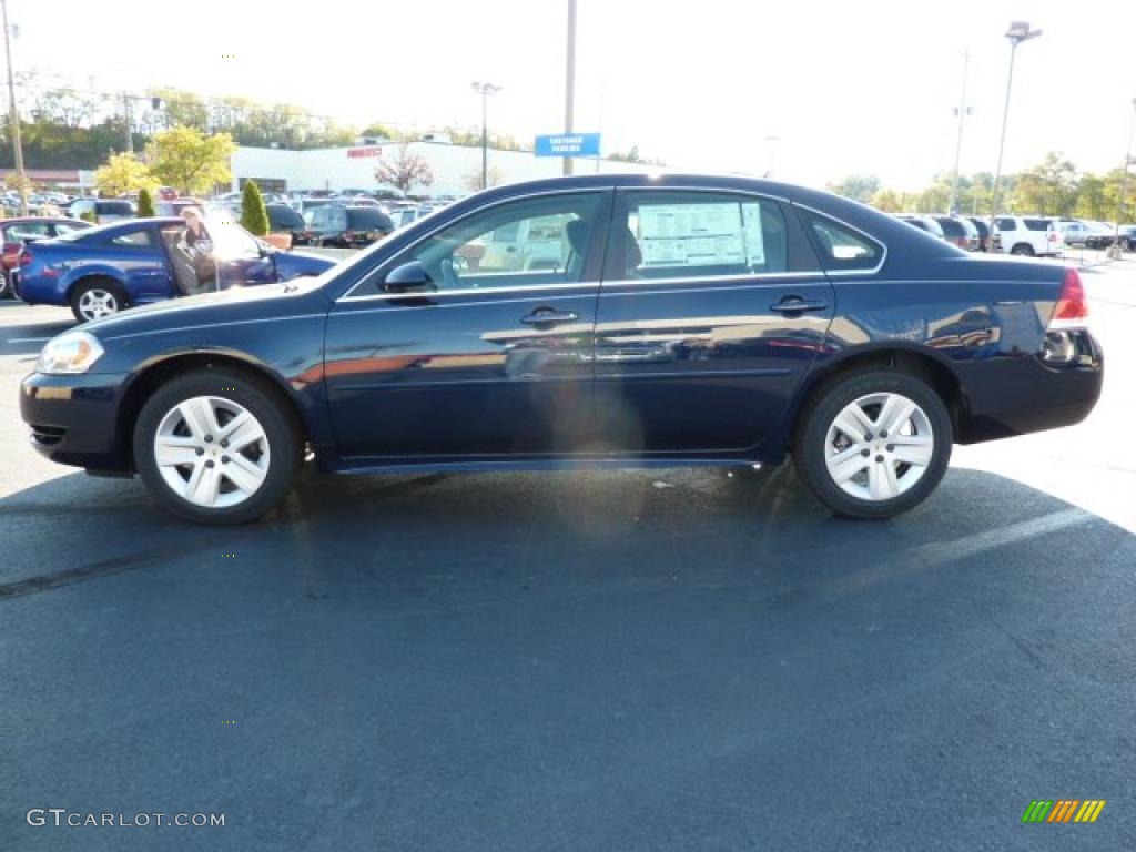 2011 Impala LS - Imperial Blue Metallic / Ebony photo #4