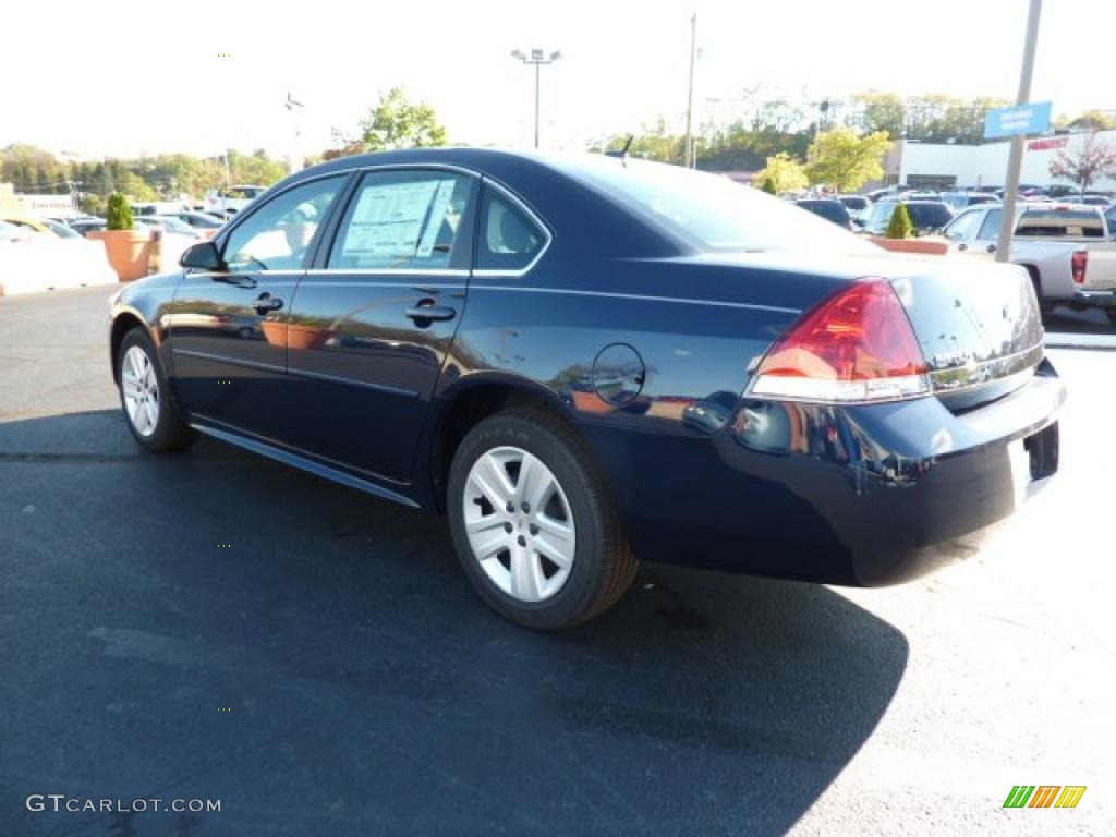 2011 Impala LS - Imperial Blue Metallic / Ebony photo #5