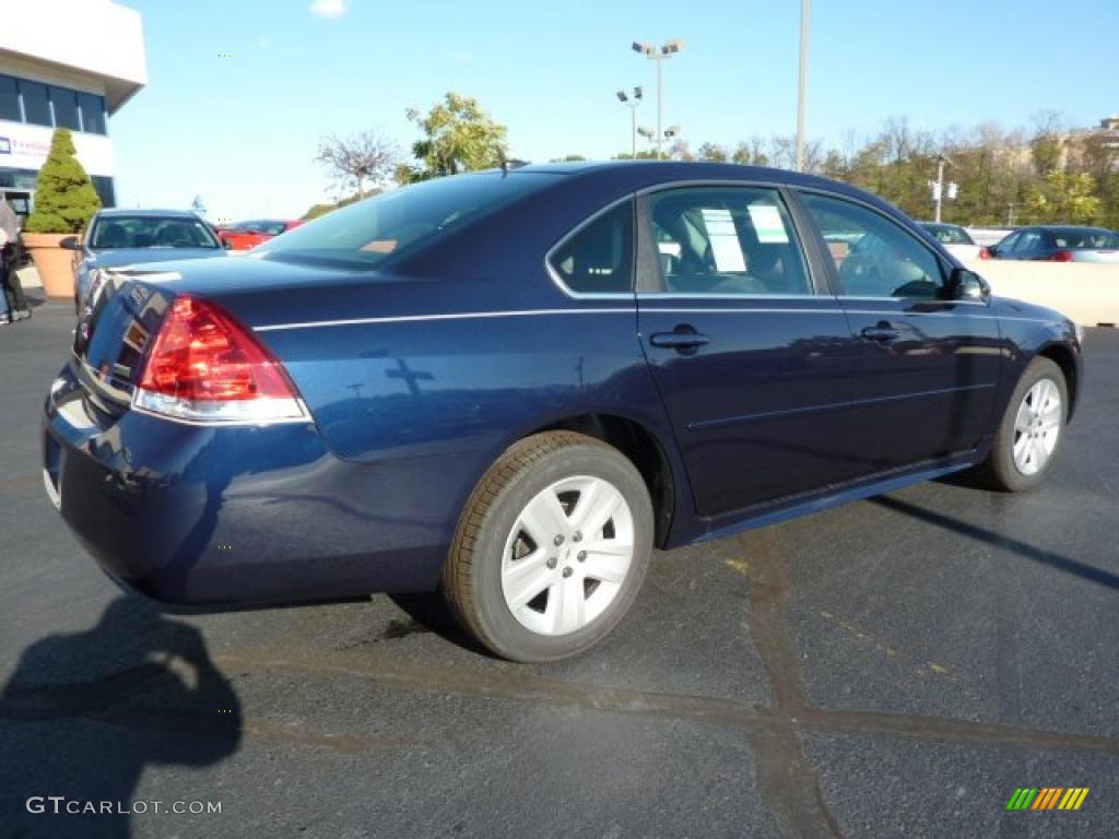 2011 Impala LS - Imperial Blue Metallic / Ebony photo #10