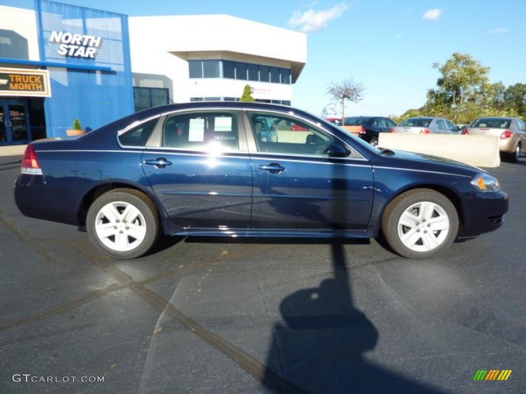 2011 Impala LS - Imperial Blue Metallic / Ebony photo #11