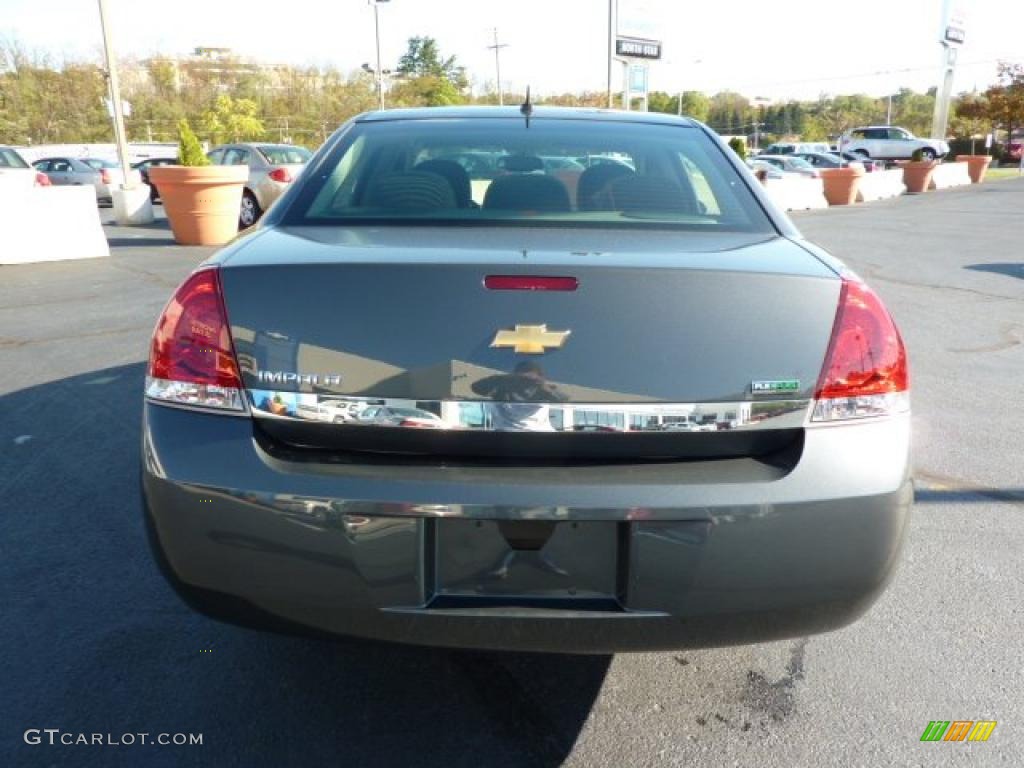 2011 Impala LS - Cyber Gray Metallic / Ebony photo #6
