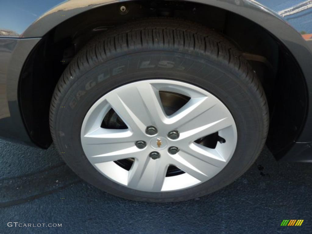 2011 Impala LS - Cyber Gray Metallic / Ebony photo #12