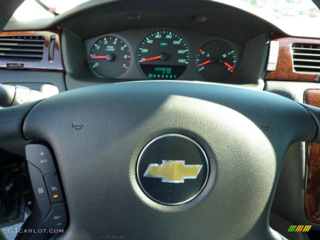 2011 Impala LS - Cyber Gray Metallic / Ebony photo #19
