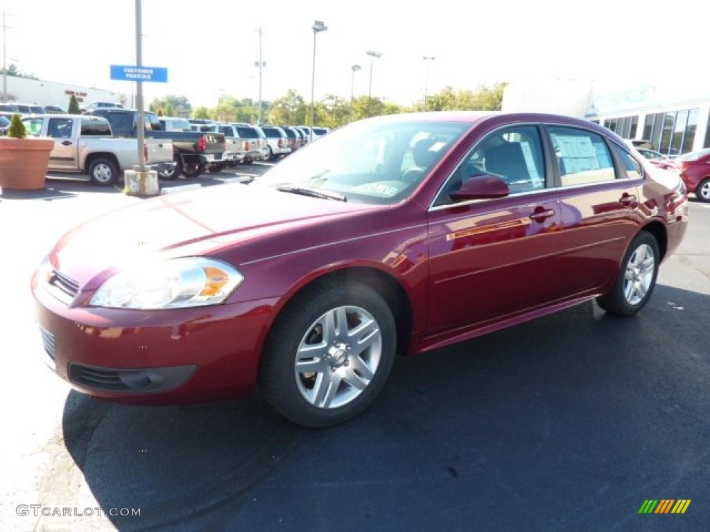 2011 Impala LT - Red Jewel Tintcoat / Ebony photo #3