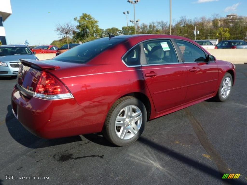 2011 Impala LT - Red Jewel Tintcoat / Ebony photo #10