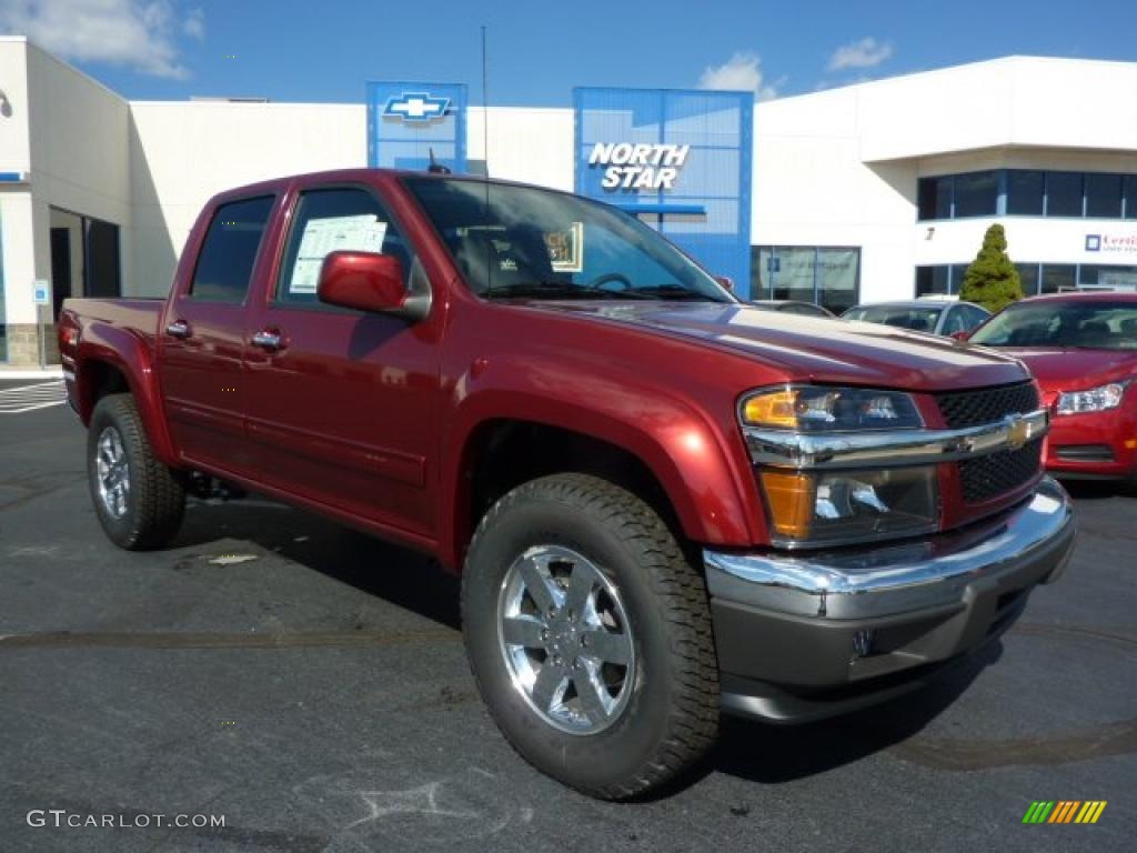 Cardinal Red Metallic Chevrolet Colorado