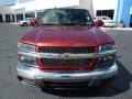 2011 Cardinal Red Metallic Chevrolet Colorado LT Crew Cab 4x4  photo #2