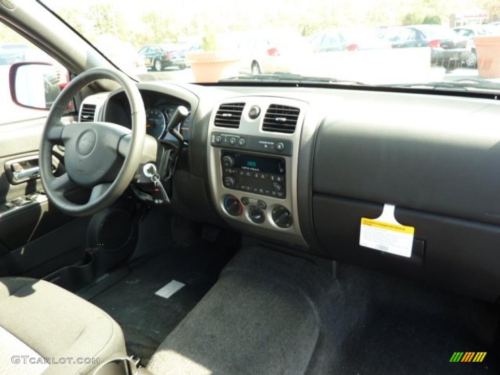 2011 Colorado LT Crew Cab 4x4 - Cardinal Red Metallic / Ebony photo #8