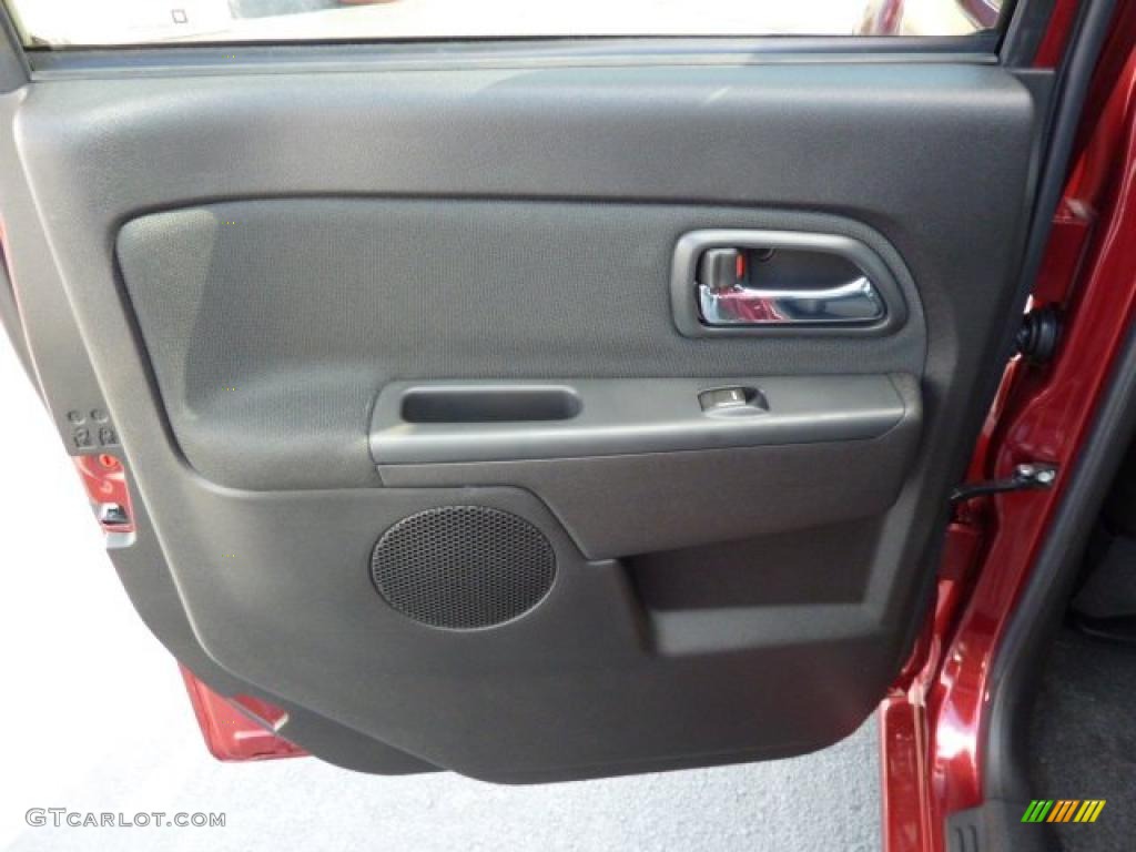 2011 Colorado LT Crew Cab 4x4 - Cardinal Red Metallic / Ebony photo #16