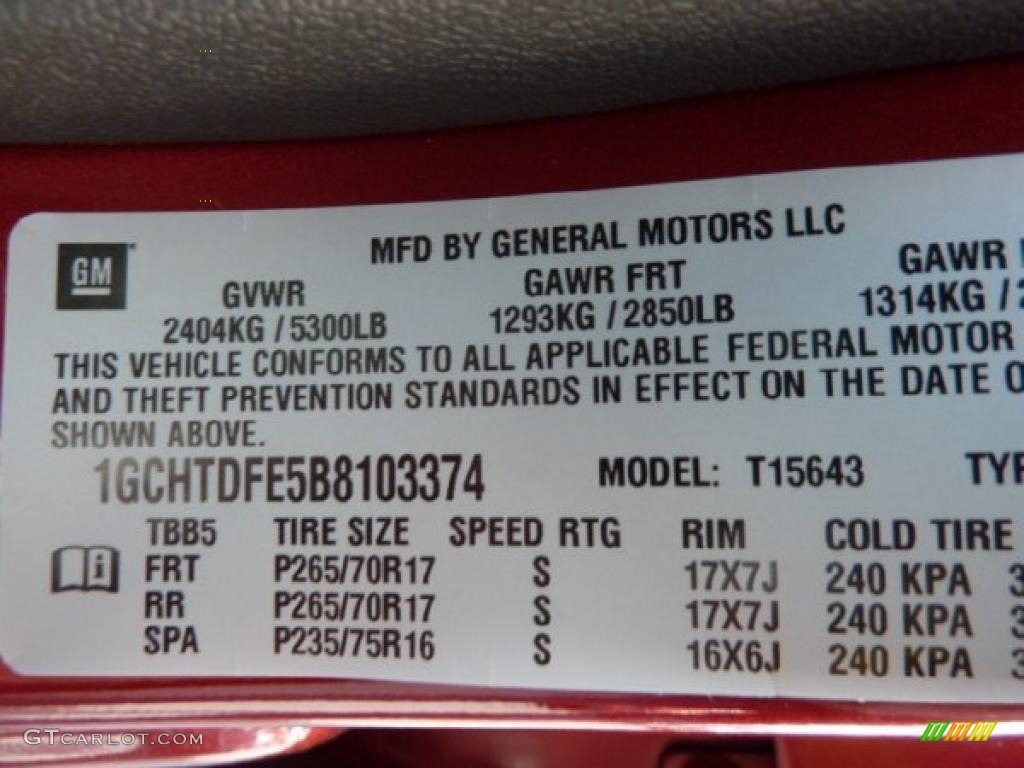 2011 Colorado LT Crew Cab 4x4 - Cardinal Red Metallic / Ebony photo #17