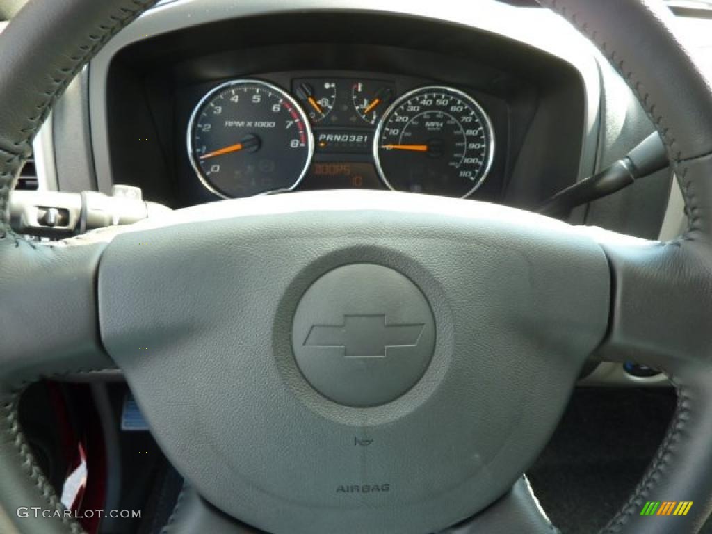 2011 Colorado LT Crew Cab 4x4 - Cardinal Red Metallic / Ebony photo #19