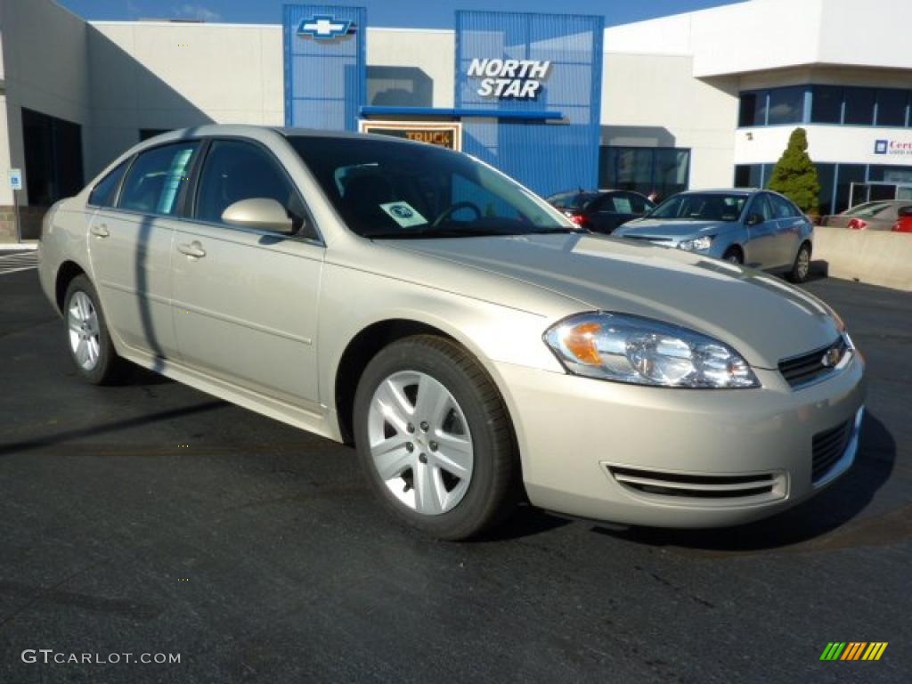 2011 Impala LS - Gold Mist Metallic / Ebony photo #1