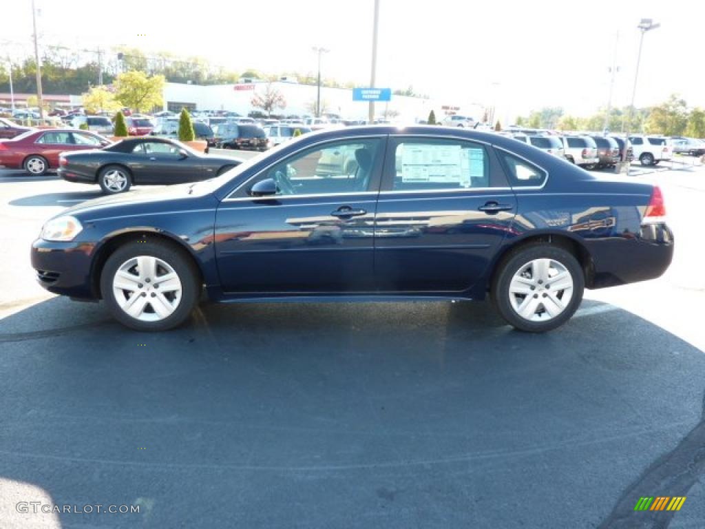 2011 Impala LS - Imperial Blue Metallic / Ebony photo #4