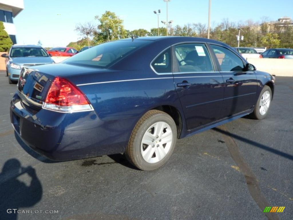 2011 Impala LS - Imperial Blue Metallic / Ebony photo #10