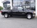 2008 Onyx Black GMC Sierra 1500 SLE Extended Cab 4x4  photo #2
