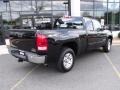 2008 Onyx Black GMC Sierra 1500 SLE Extended Cab 4x4  photo #3