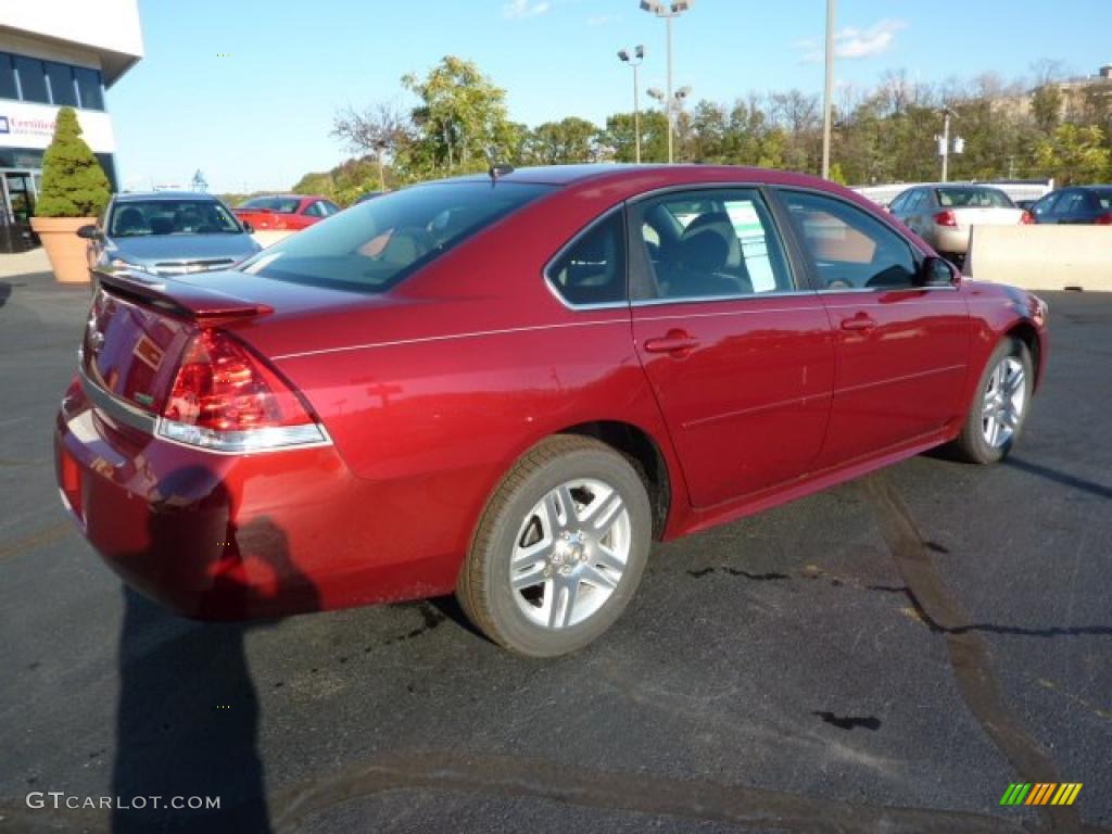 2011 Impala LT - Red Jewel Tintcoat / Ebony photo #8