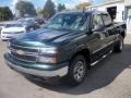 2006 Dark Green Metallic Chevrolet Silverado 1500 LS Extended Cab 4x4  photo #2