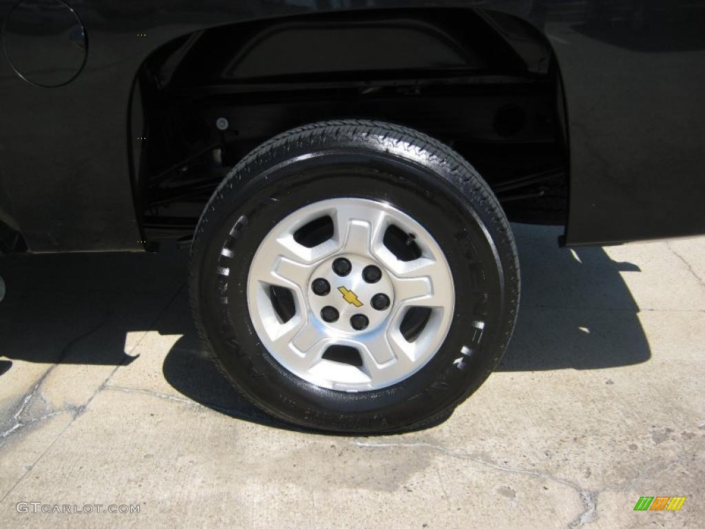 2009 Silverado 1500 LT Crew Cab - Black Granite Metallic / Ebony photo #21