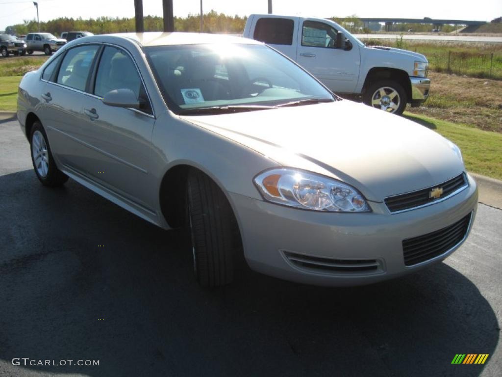 2011 Impala LS - Gold Mist Metallic / Neutral photo #3