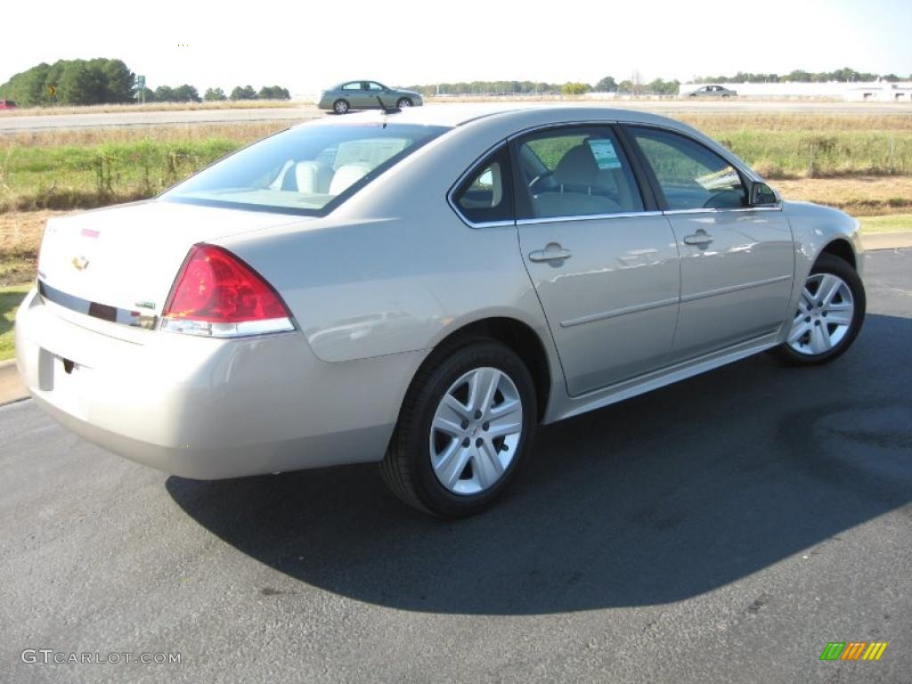2011 Impala LS - Gold Mist Metallic / Neutral photo #4