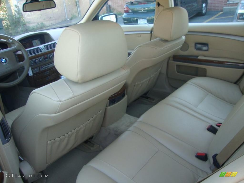 2006 7 Series 750i Sedan - Alpine White / Dark Beige/Beige III photo #7