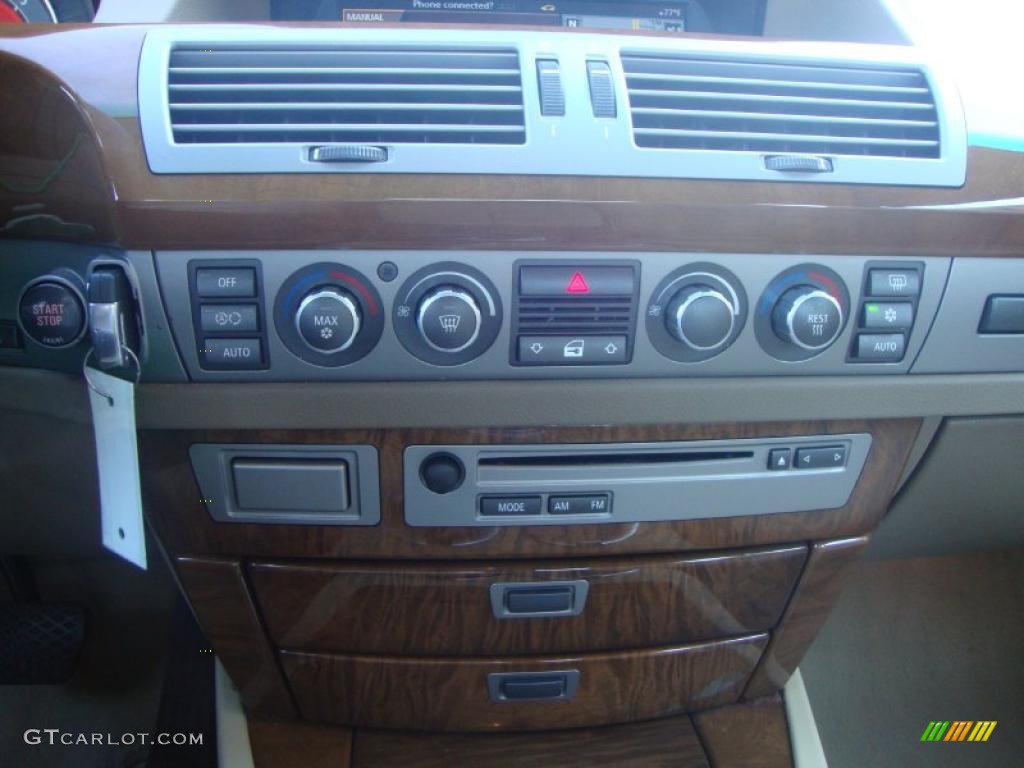 2006 7 Series 750i Sedan - Alpine White / Dark Beige/Beige III photo #16