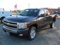 2011 Taupe Gray Metallic Chevrolet Silverado 1500 LT Extended Cab 4x4  photo #1