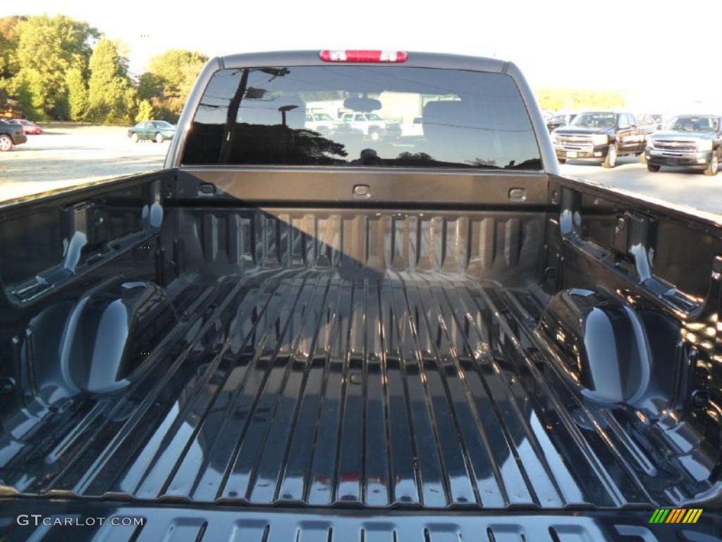 2011 Silverado 1500 LT Extended Cab 4x4 - Taupe Gray Metallic / Ebony photo #18