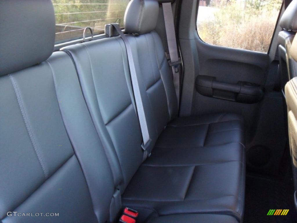 2011 Silverado 1500 LT Extended Cab 4x4 - Taupe Gray Metallic / Ebony photo #19