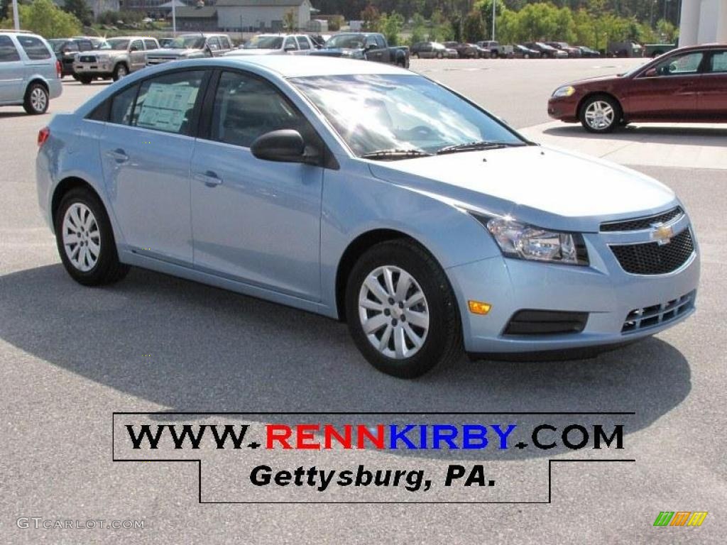 Ice Blue Metallic Chevrolet Cruze