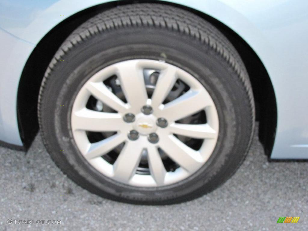 2011 Cruze LS - Ice Blue Metallic / Jet Black/Medium Titanium photo #4