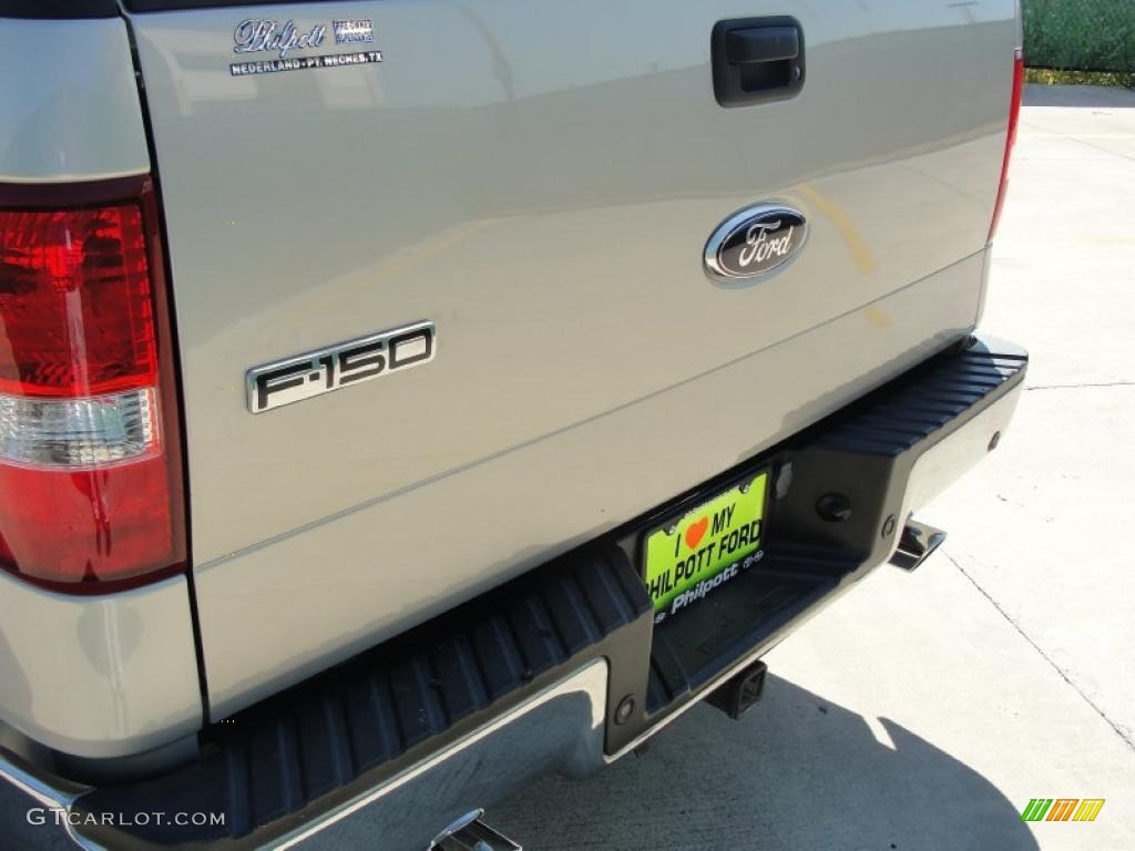 2006 F150 Lariat SuperCrew - Smokestone Metallic / Tan photo #21