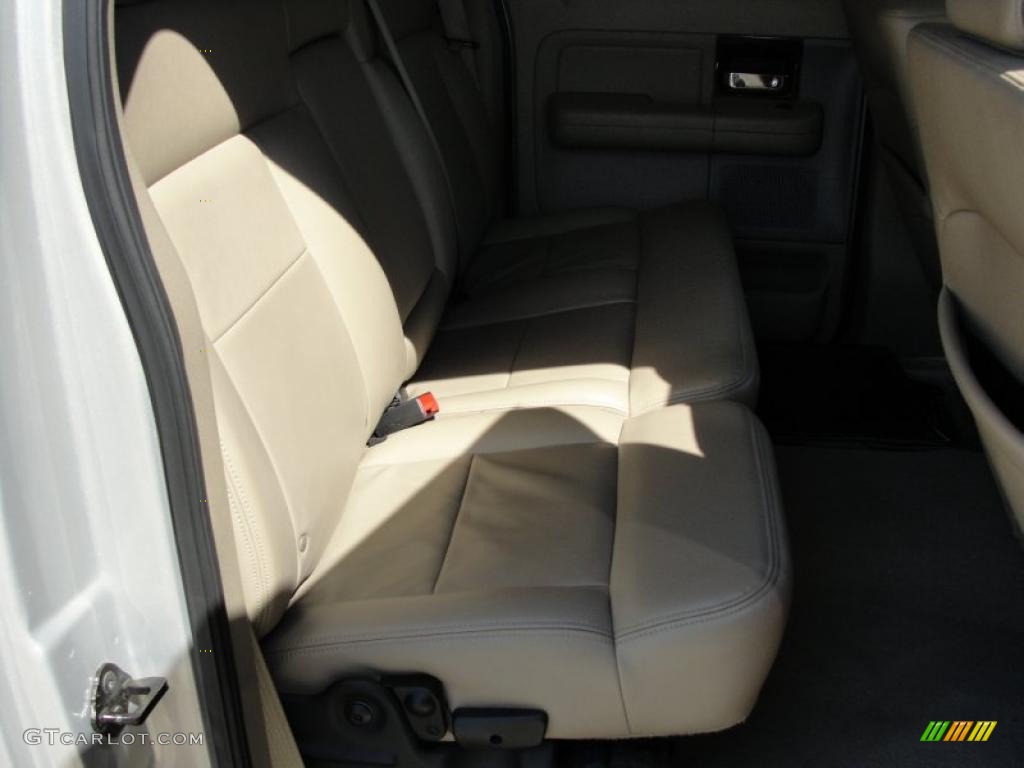 2006 F150 Lariat SuperCrew - Smokestone Metallic / Tan photo #29