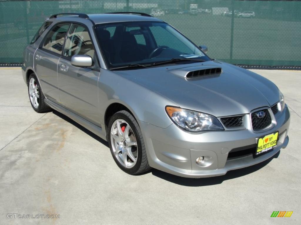 Crystal Gray Metallic Subaru Impreza