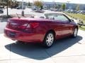 2008 Inferno Red Crystal Pearl Chrysler Sebring Touring Hardtop Convertible  photo #6