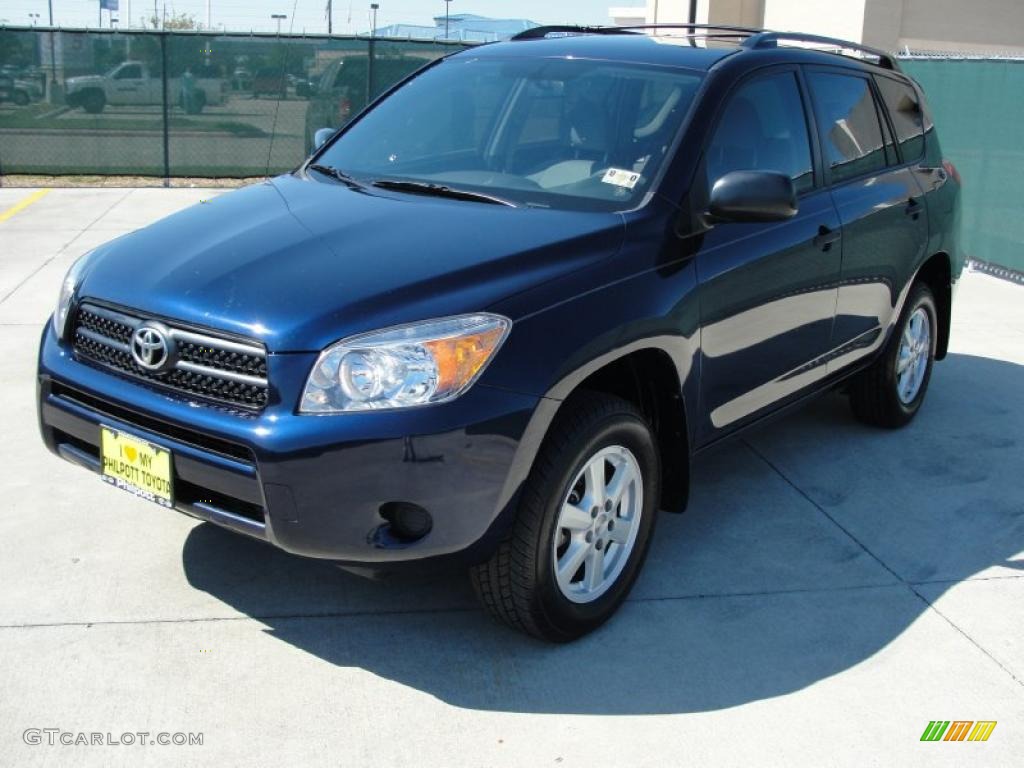 2007 RAV4 I4 - Nautical Blue Metallic / Ash Gray photo #7