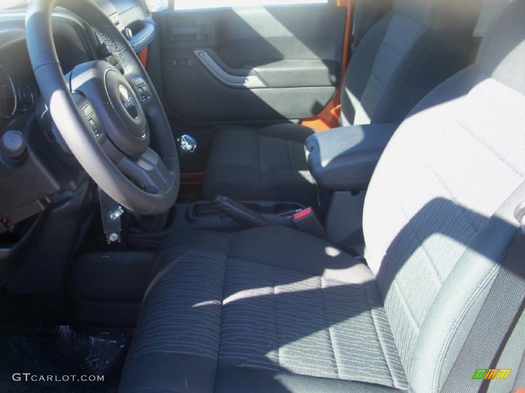 2011 Wrangler Sport S 4x4 - Mango Tango Pearl / Black photo #2