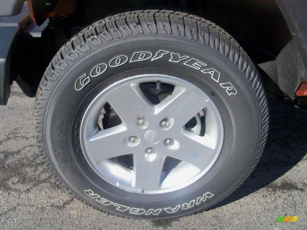 2011 Wrangler Sport S 4x4 - Mango Tango Pearl / Black photo #6