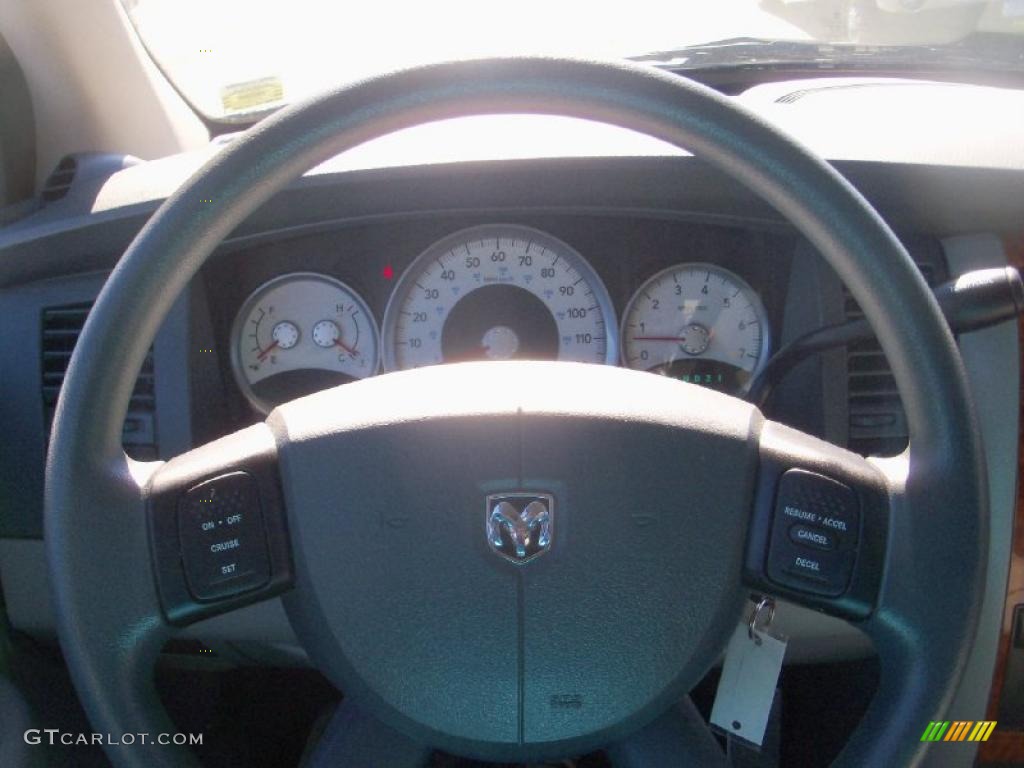 2007 Durango SLT 4x4 - Atlantic Blue Metallic / Dark Slate Gray/Light Slate Gray photo #7