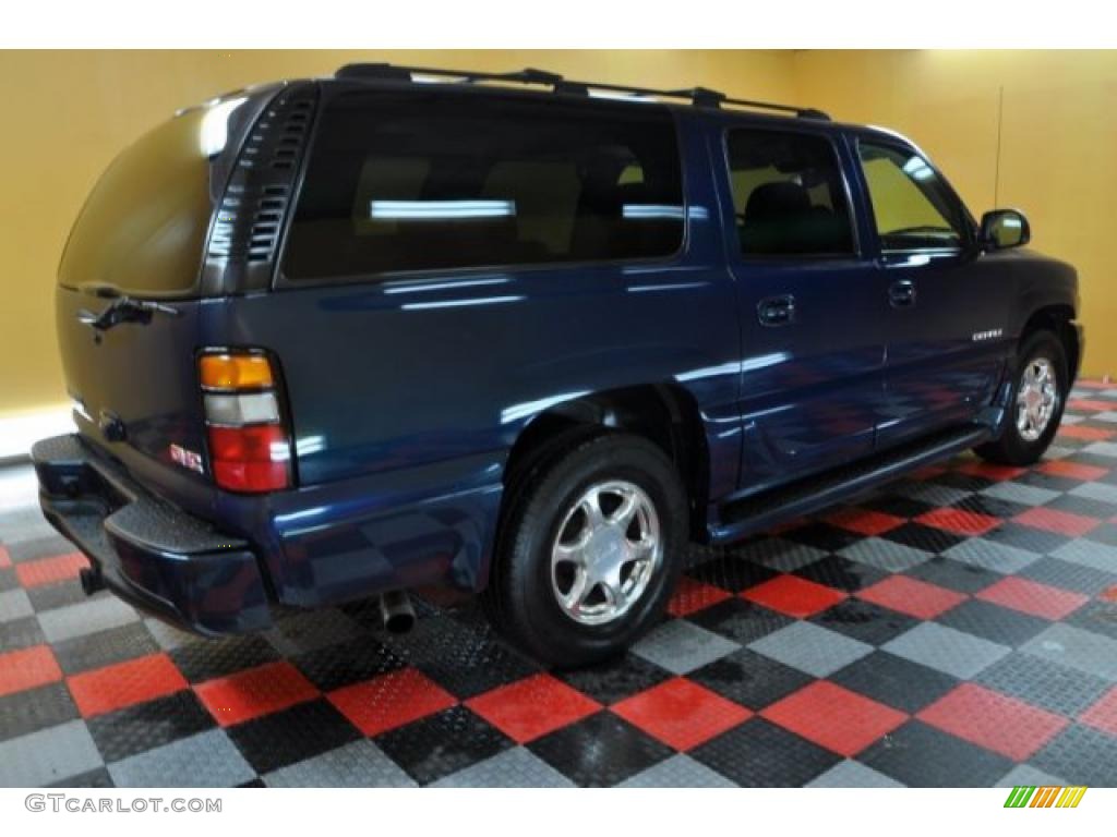 2005 Yukon XL Denali AWD - Blue Green Crystal / Stone Gray photo #6
