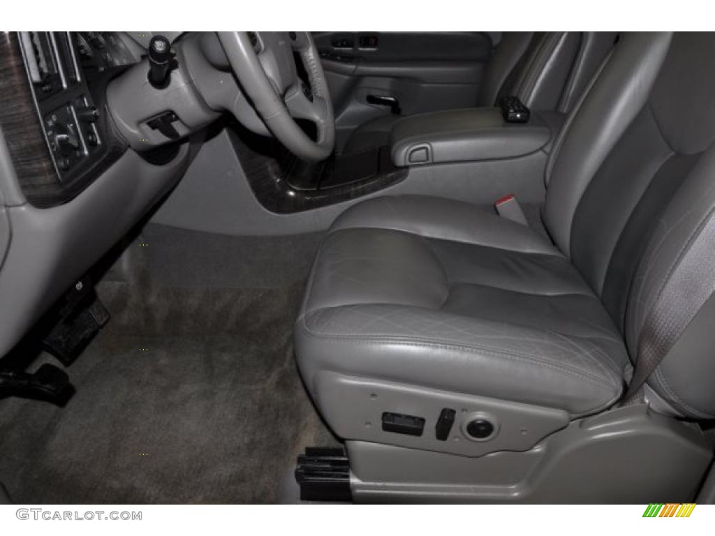 2005 Yukon XL Denali AWD - Blue Green Crystal / Stone Gray photo #13